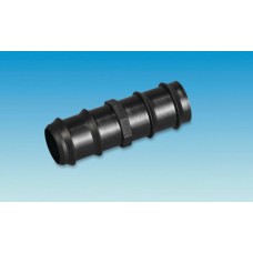x Black 28.5mm Straight Connector suitable for waste pipe 28.5mm Id Grey Convoluted Hose 1 SC424Q